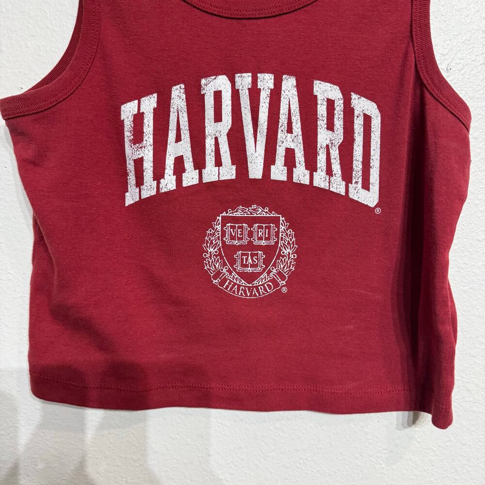 Grayson Threads Red Harvard University Cropped Ta… - image 4